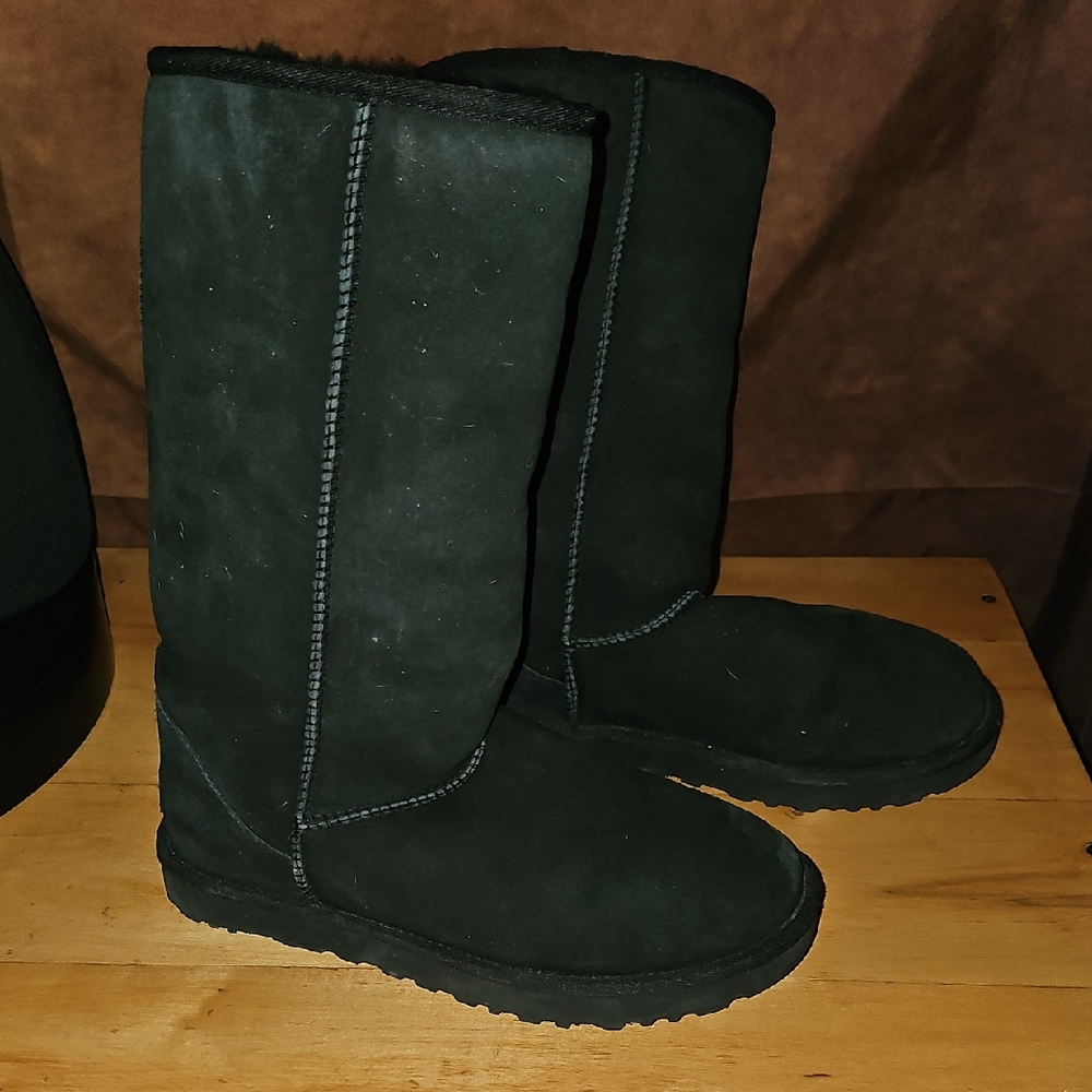 UGG Black Classic Tall Boots